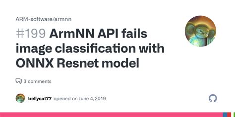Armnn Api Fails Image Classification With Onnx Resnet Model · Issue