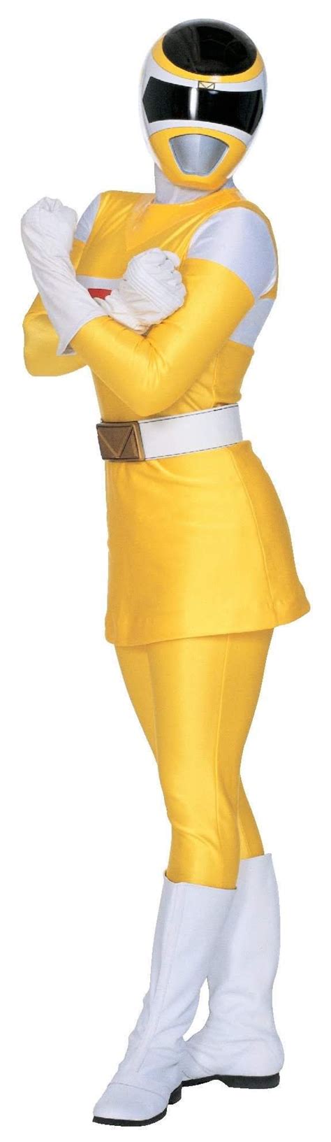 Yellow Space Ranger 女戦士 スーツ 着ぐるみ 中の人