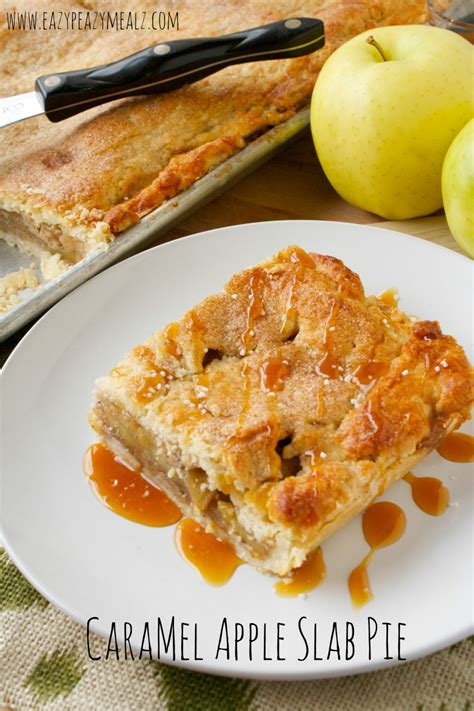 Caramel Apple Slab Pie Easy Peasy Meals
