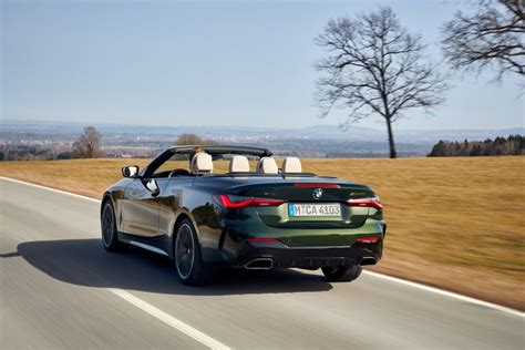 G23 Bmw 4 Series Convertible Debuts Less Weight 80 Litre Gain In