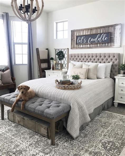 Rustic Grey White And Timber Bedroom Inspiration Master Bedrooms