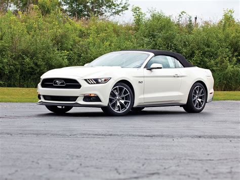 2015 Ford Mustang 50th Anniversary Edition Auburn Fall 2015 Rm