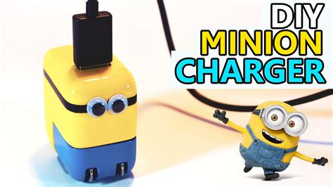 Zoeast(tm) diy animal cartoon protector usb charger saver charging data earphone line protector compatible with all iphone 11 pro max mini etc usb wire (pikachu). DIY Minion iPhone USB Charger - YouTube