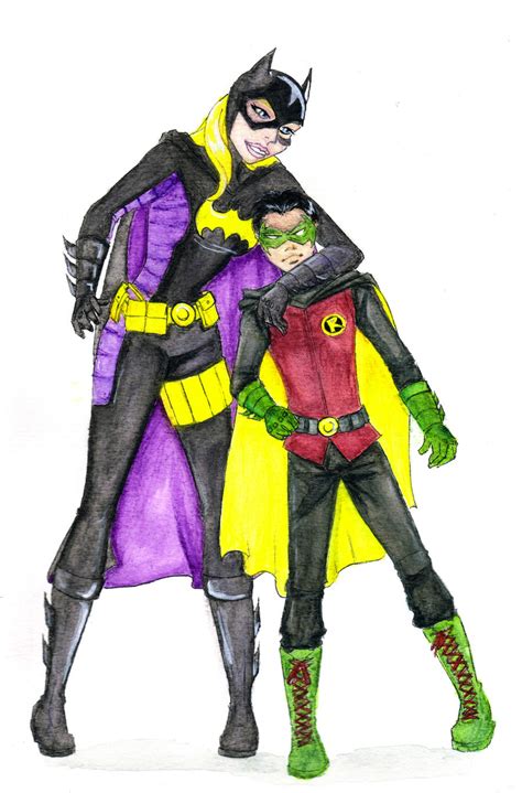 Batgirl And Robin By Tapaidh On Deviantart