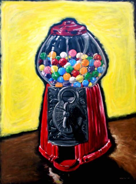 Gumball Machine Painting At Explore Collection Of