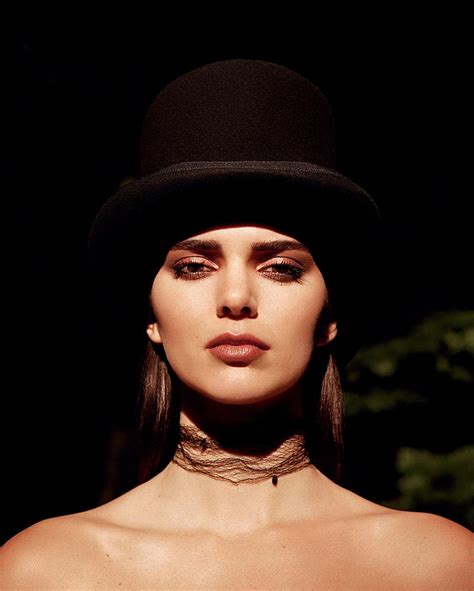 Kendall Jenner Mujeres Modelo Morena Cabello Oscuro Cara Oscuro