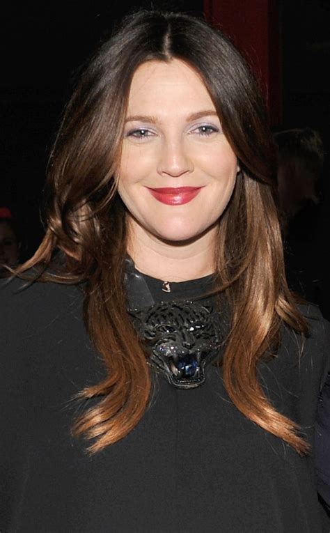 Drew Barrymore From Rich Fall Hair Color E News