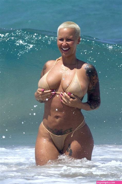 Amber Rose Displays Her Nude Tits Porn Pics From Onlyfans
