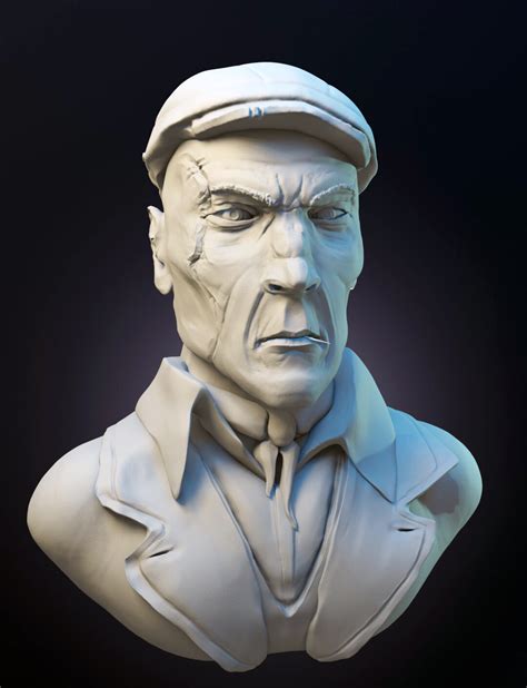 Artstation Dishonored Style Bust