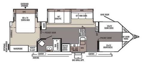 Below in this post are the best travel trailers with bunk beds that i wish i. 59 best images about Interesting Camper Floor Plans on ...