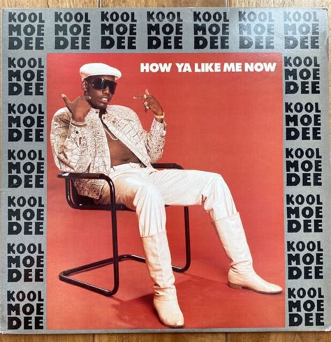 Kool Moe Dee How Ya Like Me Now 12” Rap Single 1987 Jive For Sale