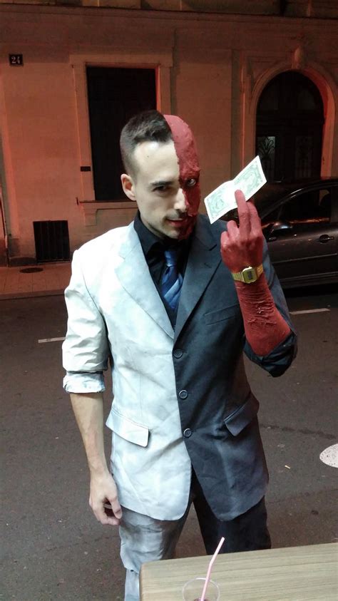 Two Face From Batman Arkham Knight Cosplay By James C On Deviantart