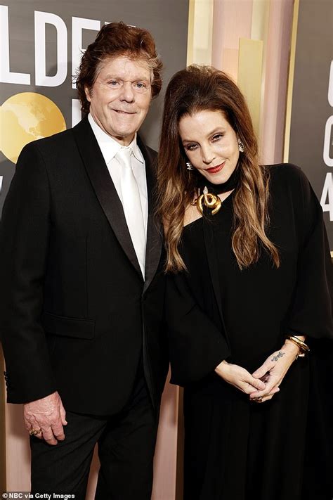 Lisa Marie Presley Attends Golden Globe Awards In Support Of Critically Acclaimed Biopic Elvis