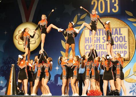 Milton Girls Finish 4th At National High School Cheerleading