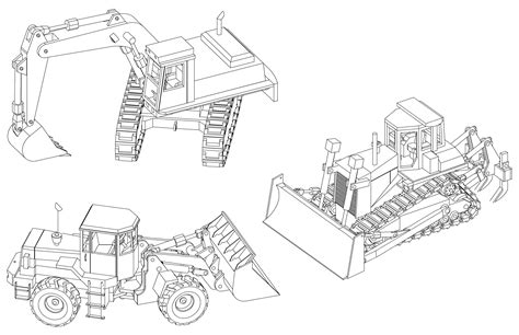 Front End Loader Drawing At Explore Collection Of