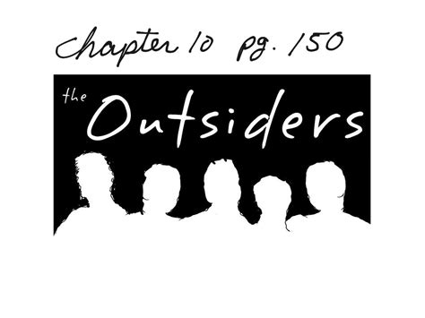 The Outsiders Chapter 10 Audio English Reading The Outsiders