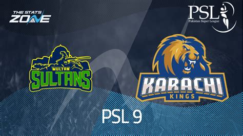 Multan Sultans Vs Karachi Kings League Stage Preview And Prediction Psl 2023 The Stats Zone