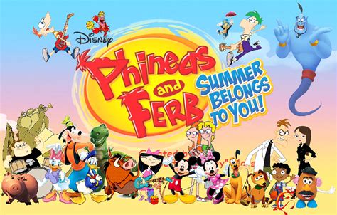Image Timon And Pumbaas Adventures Of Phineas And Ferb Summer
