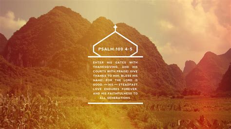 Daily Bible Reading Devotional Psalm 100 September 23rd 2016