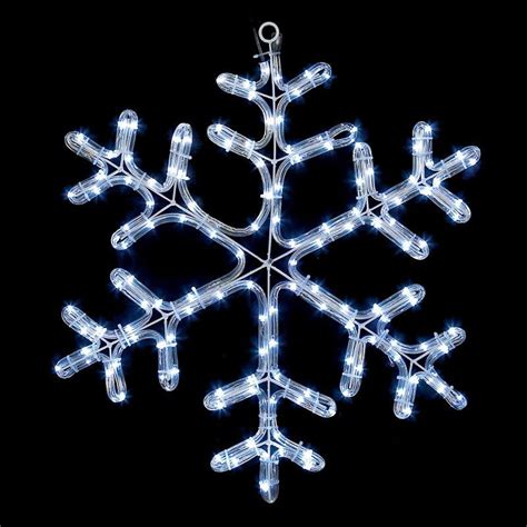 A Pretty Snowflake That Can Be Used Indoors Or Outdoors To Decorate