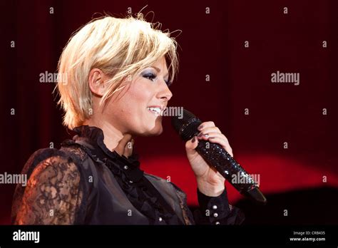 German Pop Singer Helene Fischer Performing Live At The Schlager Nacht 2012 Pop Music Event In