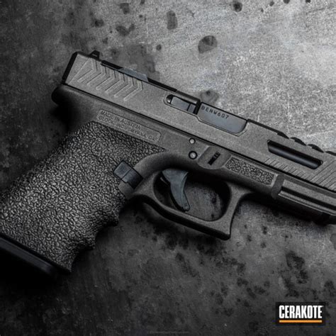 Custom Glock 19 Build Finished In Cerakotes H 237 Tungsten By Web User