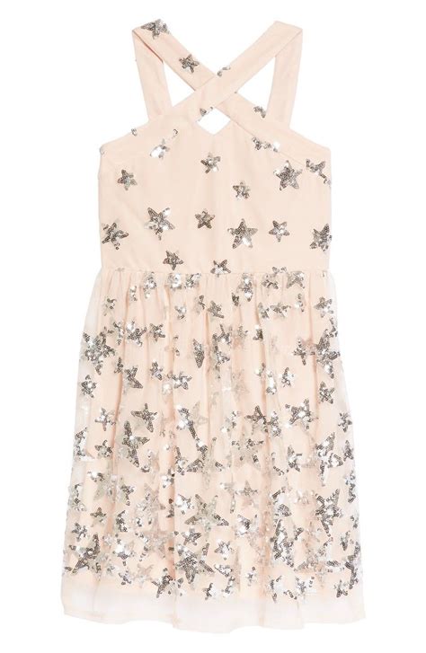Trixxi Sequin Embellished Star Party Dress Nordstrom Party Dress