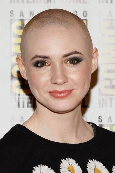 The Bald Truth Karen Gillan Reveals Shaved Head For Guardians Of Shaved Head Karen