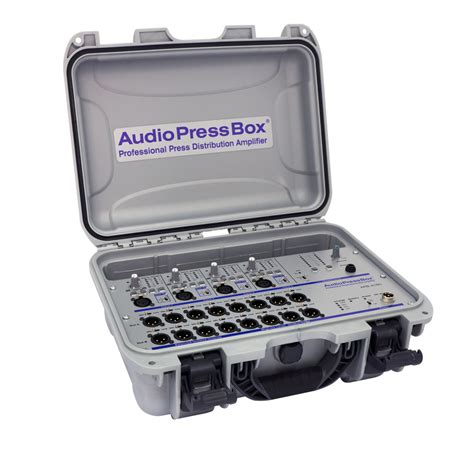 Audiopressbox Apb 416 C Portable 4x16 Active Press Box Apb 416c