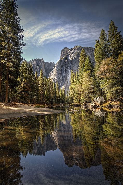Yosemite Reflections Beautiful Nature Beautiful Places Nature