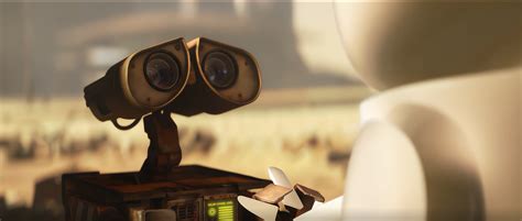 Wallpaper WALL E Pixar Animation Studios EVE 3D Screen Shot