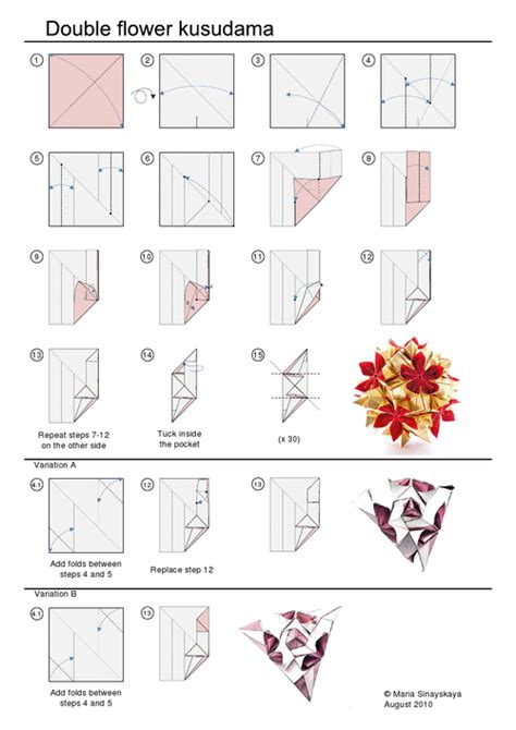 Modular Origami Diagrams Easy Origami Instructions For Kids Crafts