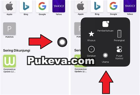 Cara Menghilangkan / Menampilkan Tombol Bulat di iPhone (AssistiveTouch