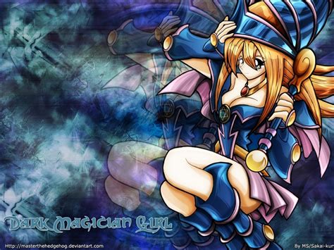 Dark Magician Girl Kawaii Anime Wallpaper 34206921 Fanpop