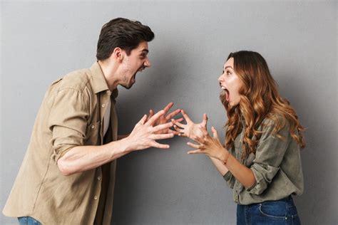 Portrait Of An Angry Young Couple Having An Argument — The James G