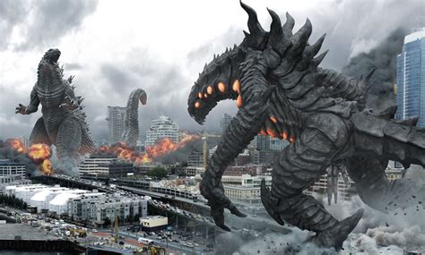 ArtStation - Nemesis Meets Godzilla