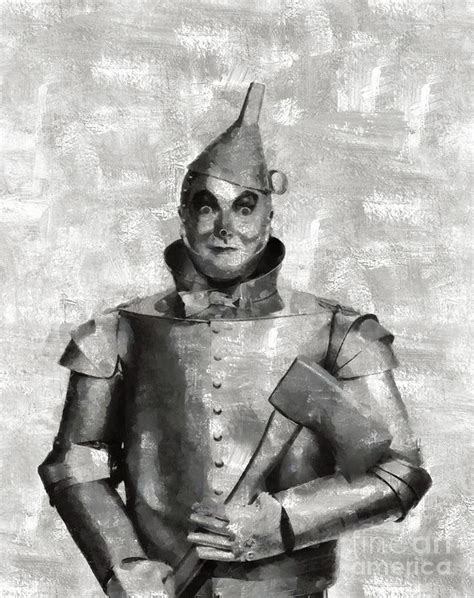 Tin Man From The Wizard Of Oz By Mary Bassett Painting By Esoterica Art