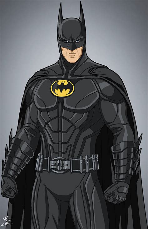 Batman Michael Keaton 2023 By Phil Cho On Deviantart