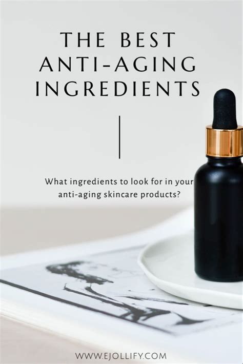 The 10 Best Anti Aging Ingredients That Work Anti Aging Skincare