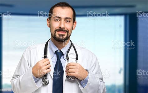 Handsome Doctor Portrait Stock Photo Download Image Now Adult