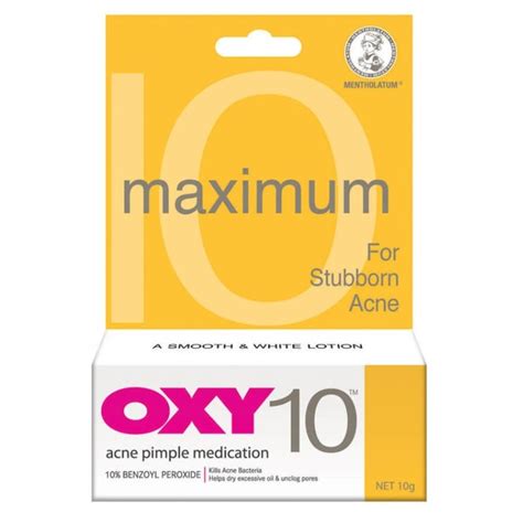 Oxy 10 Lotion 10g Big Pharmacy