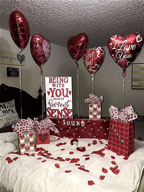 Romantic 5 Senses Gifts For Him Valentines Gift For Boyfriend San