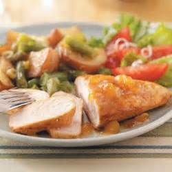 When it comes to low cholesterol chicken recipes, many are under the assumption that it's going to be tasteless. Food and Drink Recipe Collections: Apricot Honey Chicken Recipe from Taste of Home -- shared by ...