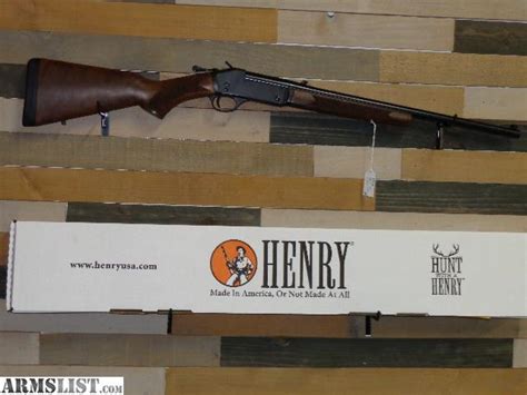 Armslist For Sale New Henry H015 4570 Single Shot 45 70 Rifle