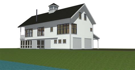 Contemporary Barn House Plans The Montshire
