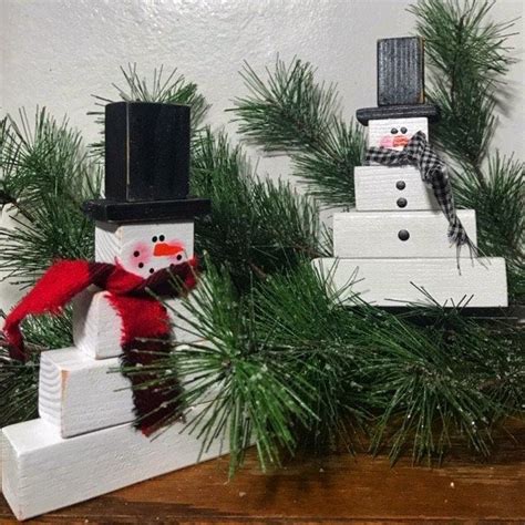 Cheer, holly, and jolly are great words from rae dunn to describe this holiday season that is filled with cheer. Mini Snowman Duo | Two in a set | Tired Tray Decor ...