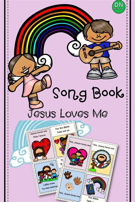 Bible Song Book Jesus Loves Me Bible Songs Song Book Jesus Loves