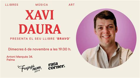 Xavi Daura Presenta ‘bravo En Rata Corner Otros Eventos