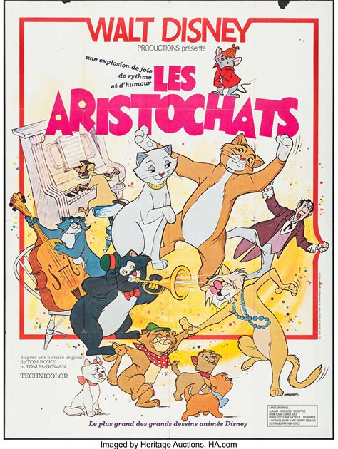 The Aristocats Walt Disney Productions R 1970s French