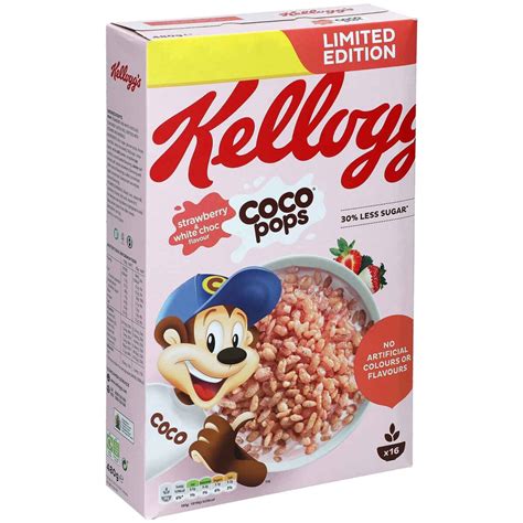 Kellogg S Launches New Strawberry White Choc Coco Pops That Turns My